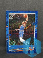 2020-21 Donruss Optic Blue Velocity #62 RJ Barrett Knicks